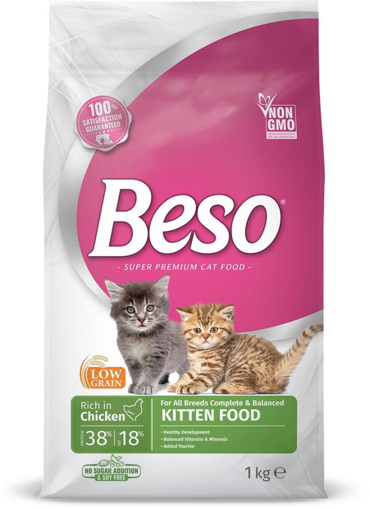 Beso Kitten chicken  بيسو للقطط الصغيرة بالدجاج