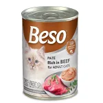 Beso pate rich in beef for adult cats - Image 2