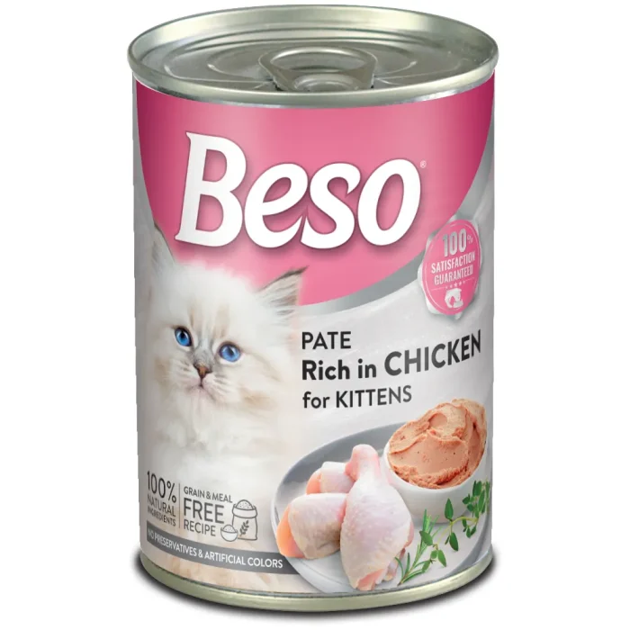 Beso pate rich in chicken for kitten cats - Image 1